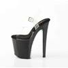 Pleaser - XTREME808SPRS Sandale à bride à la cheville, Pole dance chaussures - Transparent Product image